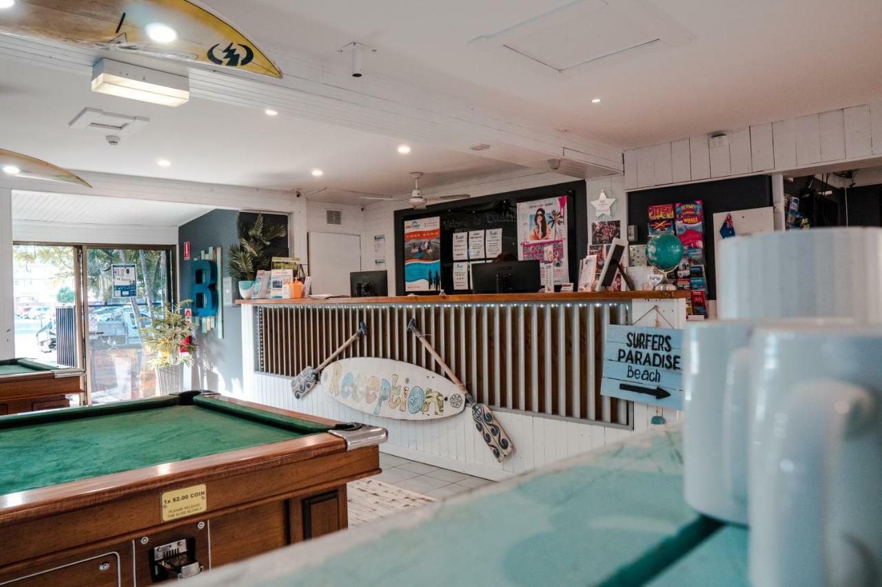 Budds In Surfers Backpackers Gold Coast Bagian luar foto